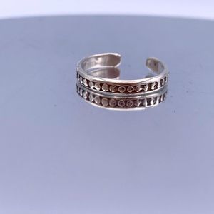 Vintage Sterling Silver Adjustable Ring